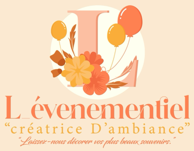 Logo L'evenementiel Créatrice d'Ambiance